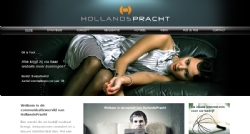 Website voor Reclamebureau HollandsPracht - InterXL Internet Services