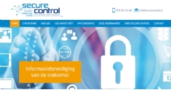 Website voor SecureControl - InterXL Internet Services