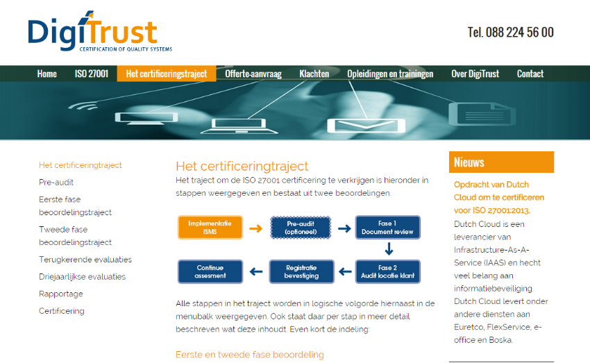 New website for DigiTrust