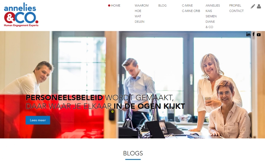 New website for Annelies & Co