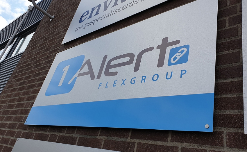 Social media support voor 1Alert Flexgroup