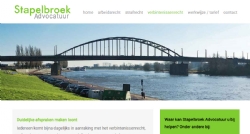 Logo, huisstijl en website voor Stapelbroek Advocatuur - InterXL Internet Services