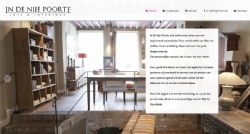 Website with character for In de Nije Poorte - -