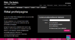 Rittal mijnProfiel: platform voor opt-in beheer - InterXL Internet Services