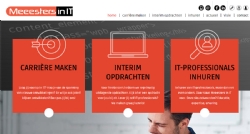 Nieuwe website voor de Meeesters in IT - InterXL Internet Services