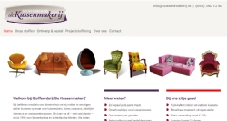 Kussenmakerij.nl website met kussen-configurator - InterXL Internet Services