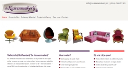 Kussenmakerij.nl website with pillow-configurator - -